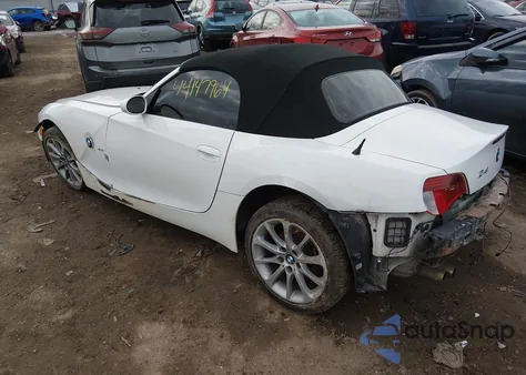 2007 BMW Z4 3.0I из США, поврежденный, VIN 4USBU33567LW73139